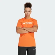 Odzież trekkingowa damska - Koszulka Terrex Multi Climacool Logo Tech - miniaturka - grafika 1