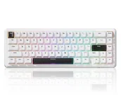 Klawiatury - Attack Shark X65 HE Rapid Trigger 8kHz/128kHz biała - miniaturka - grafika 1