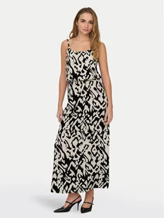 ONLY Sukienka letnia Winner 15177381 Écru Regular Fit - Sukienki - miniaturka - grafika 1