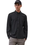 Koszule męskie - Marc O'Polo Koszula B21 7242 42414 Czarny Regular Fit - miniaturka - grafika 1