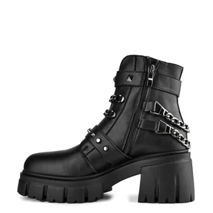 Botki Altercore VIRGO Black Vegan - Botki damskie - miniaturka - grafika 2