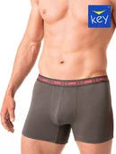 Majtki męskie - SZORTY KEY MXH-178 A24 BR (kolor brąz, rozmiar M) - miniaturka - grafika 1