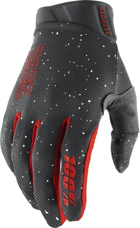100% Rękawiczki 100% RIDEFIT Glove mars roz. XL długość dłoni 200-209 mm DWZ