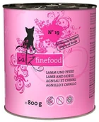 Mokra karma dla kotów - Catz Finefood N.19 Jagnięcina i Bawół Puszka 800g 12081 - miniaturka - grafika 1