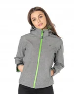 Kurtki damskie - Softshell Kurtka Damska Wiatrówka Sportowa 053-3 L - miniaturka - grafika 1