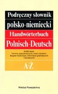 Podręczny Słownik Polsko-Niemiecki A-Z - Książki do nauki języka niemieckiego - miniaturka - grafika 1