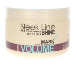 Stapiz Stapiz Sleek Line Volume maska do włosów 250ml 8641 - Maski do włosów - miniaturka - grafika 1
