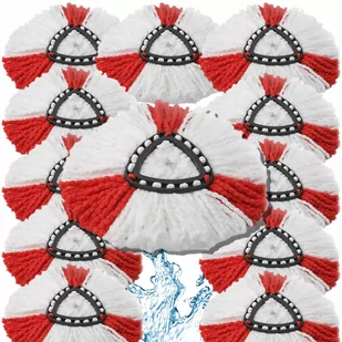 12 X WKŁAD DO MOPA VILEDA EASY WRING CLEAN TURBO OBROTOWEGO ULTRA CHŁONNE - Miotły, szufle, mopy - miniaturka - grafika 1