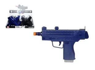 Swede Pistolet policyjny z polskim modułem głosowym, mix wzorów - Zabawy w naśladowanie dorosłych - miniaturka - grafika 1