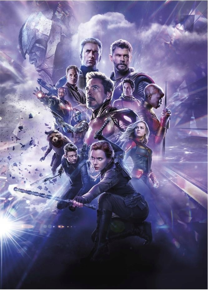 PODKŁADKA POD MYSZ Z Nadrukiem 22x18 cm Oryginalny Avengers Endgame Prezent