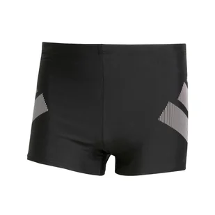 Męskie Bokserki kąpielowe ADIDAS BIG BARS BOXER JL5990 – Czarny - Kąpielówki męskie - miniaturka - grafika 1
