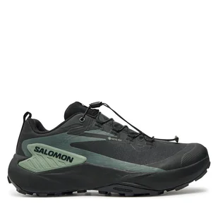 Buty do biegania Salomon Genesis Gore-Tex L47518700 Czarny - Buty sportowe męskie - miniaturka - grafika 1