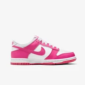 Sneakersy damskie - Dziecięce Sneakersy NIKE NIKE DUNK LOW (GS) FB9109-102 – Biały - miniaturka - grafika 1