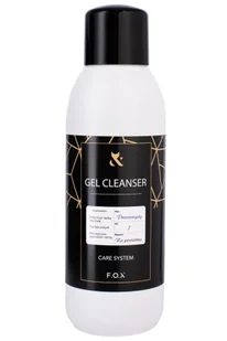 F.O.X Care system Gel Cleanser, 550 ml - Zmywacze i cleanery do paznokci - miniaturka - grafika 1