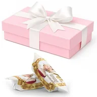 Cukierki - KRÓWKI personalizowane w pudełku różowym 18 30 40 50 urodziny - miniaturka - grafika 1