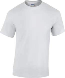 Gildan Koszulka Męska Heavy Bawełna™ T- Shirt 5000 Biały Biały XXL - Koszulki męskie - miniaturka - grafika 1