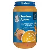 Dania dla dzieci - Gerber Junior Zupka dyniowa z nutą kokosa 1-3 lata 250 g - miniaturka - grafika 1