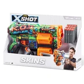 Zabawki militarne - ZURU, Wyrzutnia SKINS DREAD (12 Strzałek) Wyrzutnia wzór B - miniaturka - grafika 1