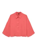 Koszule damskie - Vero Moda Koszula Natali 10279685 Różowy Standard Fit - miniaturka - grafika 1