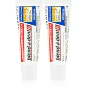 Pasty do zębów - Blend-a-dent Extra Strong Original krem mocujący do protez zębowych 2x47 g - miniaturka - grafika 1