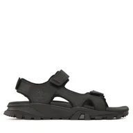 Sandały męskie - Sandały Timberland Lincoln Peak Strap Sandal TB0A5T5G0151 Czarny - miniaturka - grafika 1