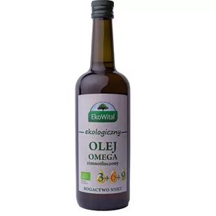 EkoWital Olej omega 3-6-9 BIO 750 ml Ekowital - Olej spożywczy - miniaturka - grafika 1