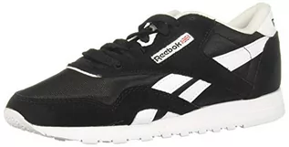 Sneakersy damskie - Reebok Damskie sneakersy Cl Nylon, Czarny Czarno-bia?y, 38.5 EU - grafika 1