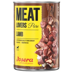Josera Meatlovers Pure, 6 x 800 g -  Jagnięcina - Mokra karma dla psów - miniaturka - grafika 3
