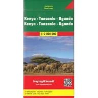 Atlasy i mapy - Kenia Tanzania Uganda mapa 1:2 000 000 - Freytag & Berndt - miniaturka - grafika 1