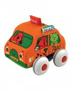 Zabawki interaktywne dla dzieci - Ks Kids K´S KIDS Látková auta s natahovacím pohonem - miniaturka - grafika 1