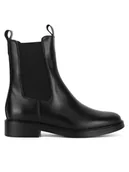 Botki damskie - Gino Rossi Botki ANITA-124-25215PE Czarny - miniaturka - grafika 1