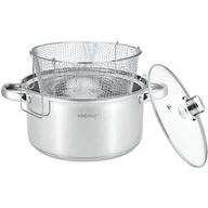 Garnki - GARNEK Z KOSZEM DO SMAŻENIA KINGHOFF KH-1630 5,5L - miniaturka - grafika 1
