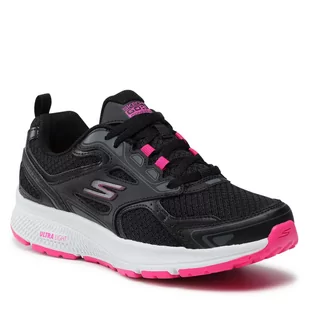 Skechers Buty Go Run Consistent 128075/BKPK Black/Pink - Buty sportowe damskie - miniaturka - grafika 1