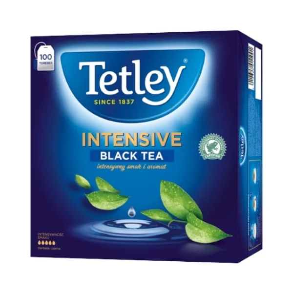 Tetley Tata Herbata ekspresowa Intensive Black, 100x2 g