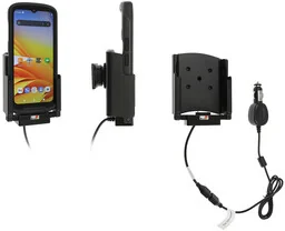 Uchwyt do Zebra TC 15 aktywny Brodit z wbudowaną ładowarką samochodową 3A, 10/24V - Uchwyty samochodowe do telefonów - miniaturka - grafika 1