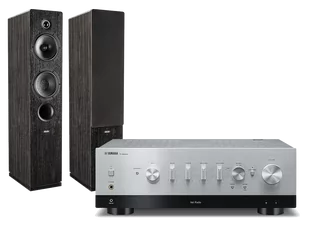 Yamaha R-N800A (srebrny) + Tesi 561 (czarny) - Zestawy stereo - miniaturka - grafika 1