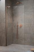 Kabiny prysznicowe - Radaway Modo SL II Brushed Copper kabina Walk-in 120x200 lewa szczotkowana miedź 10319124-93-01L - miniaturka - grafika 1