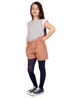 Rajstopy - Rajstopy dziecięce, mikrofibra gładkie ciemno, granatowe, 40 DEN, 104-110 - miniaturka - grafika 1