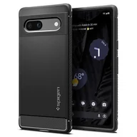 Etui i futerały do telefonów - Etui SPIGEN Rugged Armor do Google Pixel 7A Czarny - miniaturka - grafika 1