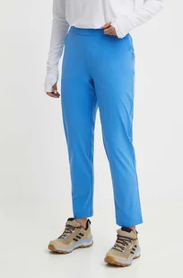 Helly Hansen spodnie sportowe Thalia 2.0 damskie kolor niebieski 34325 - Spodnie sportowe damskie - miniaturka - grafika 1