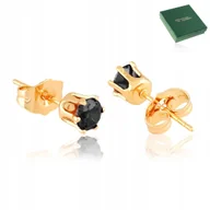 Biżuteria dla dzieci - Biżuteria Dla Dzieci Pozłacane Kolczyki Stal Chirurgiczna Dla Dziewczynki - miniaturka - grafika 1