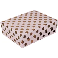 Opakowania i torebki na prezenty - Sparklez Pudełko Różowe W Kropki, Rozmiar M - miniaturka - grafika 1