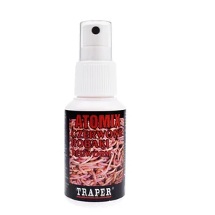 ATRAKTOR TRAPER ATOMIX 50G CZERWONE ROBAKI 02022 - Zanęty - miniaturka - grafika 1