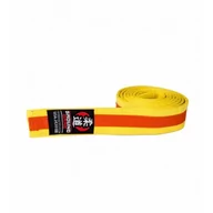 Kimona, stroje i obuwie - Ground Game Pas Judo Żółto-Pomarańczowy Dla Dzieci 220cm - miniaturka - grafika 1