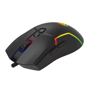 Marvo Mysz M655, 12000DPI, optyczna, 7kl., przewodowa USB, czarna, do gry, podświetlona - Myszki - miniaturka - grafika 3