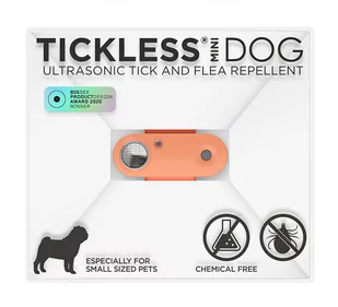 Tickless Pet MINI - Hot Peach - Artykuły przeciw pasożytom - miniaturka - grafika 1