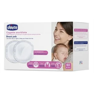 Chicco Antybakteryjne wkładki laktacyjne - 60 szt. 9050693 - Akcesoria do karmienia - miniaturka - grafika 1