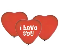 Balony i akcesoria - GMR Balony lateksowe I love you serca - 3 szt. GZ-WAL3 - miniaturka - grafika 1