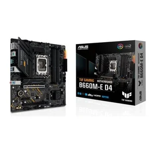 Płyta główna Asus Płyta główna TUF GAMING B660M-E D4 s1700 4DDR4 DP/HDMI M.2 mATX TUF GAMING B660M-E D4 - Płyty główne - miniaturka - grafika 1
