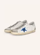 Sneakersy damskie - Golden Goose Sneakersy Super-Star weiss - miniaturka - grafika 1